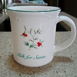 Pfaltzgraff Milk for Santa Mug